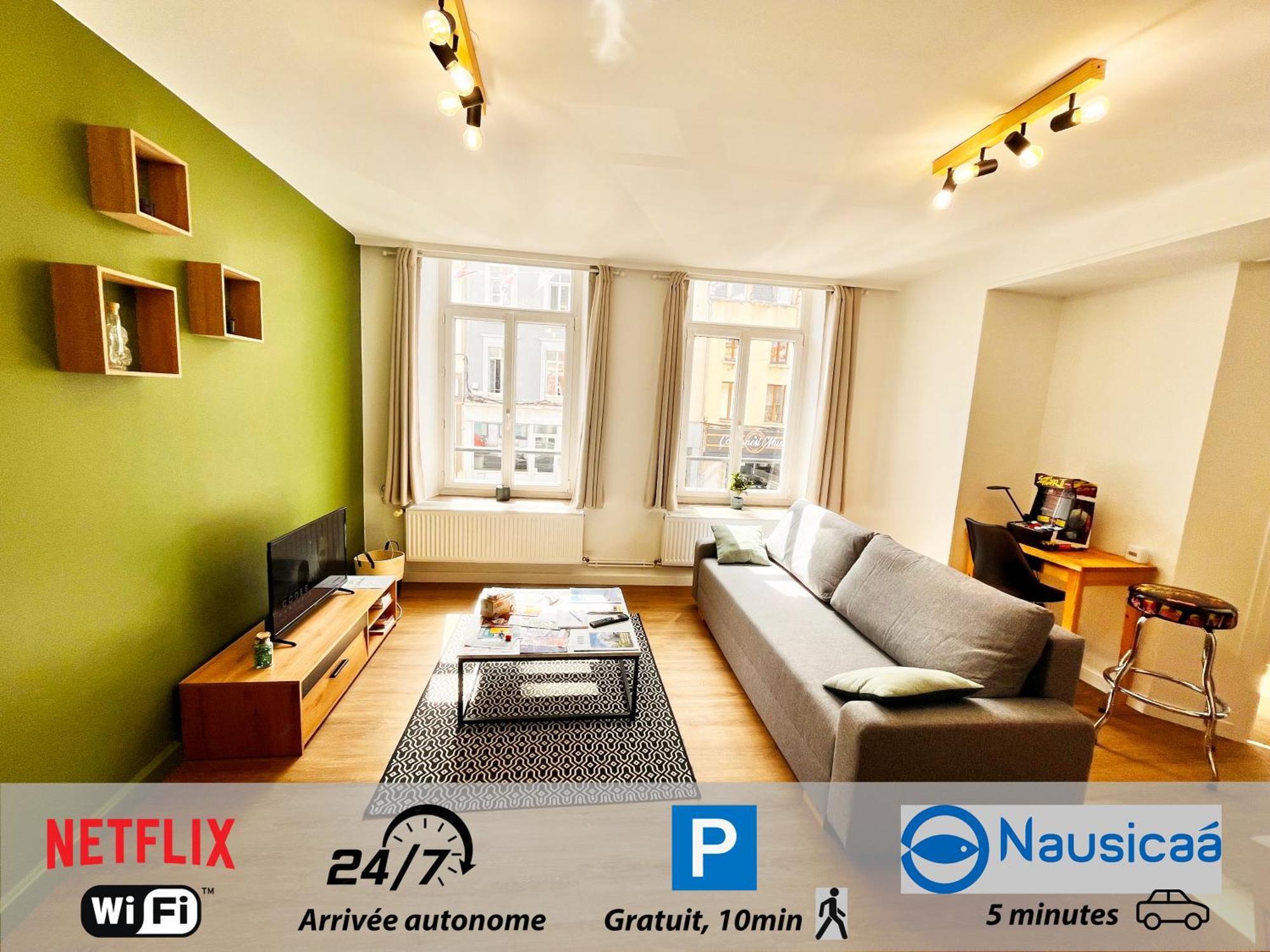 Le Charme Des Remparts Boulonnais Appartement Boulogne-sur-Mer Buitenkant foto